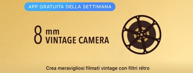 8mm Vintage Camera è la nuova applicazione gratuita della settimana scelta da Apple