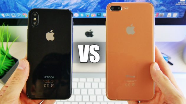 iPhone 8 vs iPhone 7s Plus: i mockup a confronto! – VIDEO