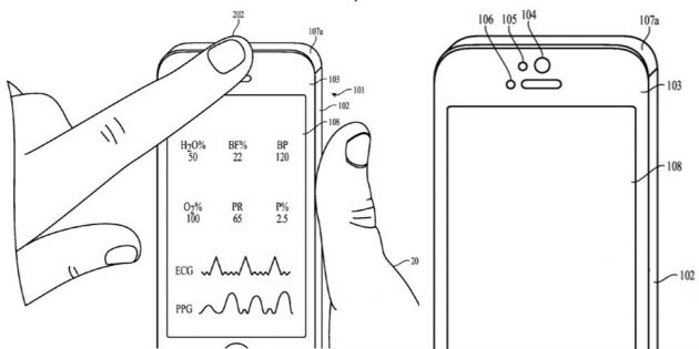 Un brevetto di Apple mostra come effettuare misurazioni mediche con i futuri iPhone