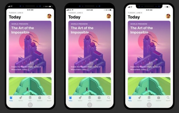 Come sarà il layout delle App sul nuovo display di iPhone 8? Vediamo qualche esempio!