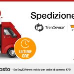 ULTIME ORE di Spedizione Gratis su TrenDevice e BuyDifferent: fino alle 23:59 di oggi 28 Agosto!