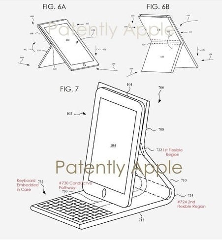 Un brevetto illustra nuovi case con tastiera integrata per iPhone e iPad!