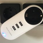 RAVPower realizza un caricatore da muro rotante e con tre prese USB