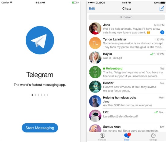 Telegram si aggiorna con tante novità