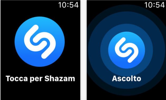 Shazam aggiorna la sua app per Apple Watch