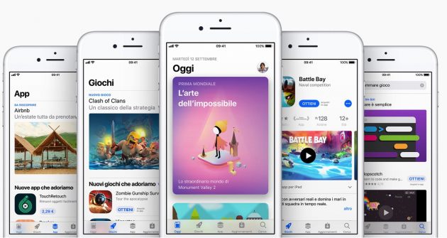 App Store su iOS 11, ecco tutte le novità