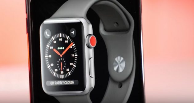 iOS 11 svela l’Apple Watch Serie 3 LTE!