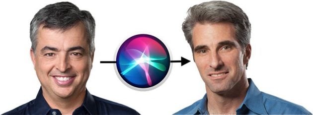 La leadership di Siri passa da Eddy Cue a Craig Federighi