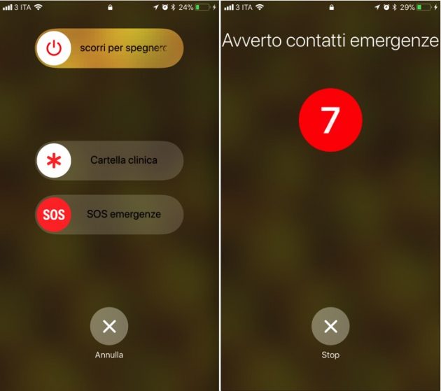 Scopriamo la funzione Emergenze di iOS 11