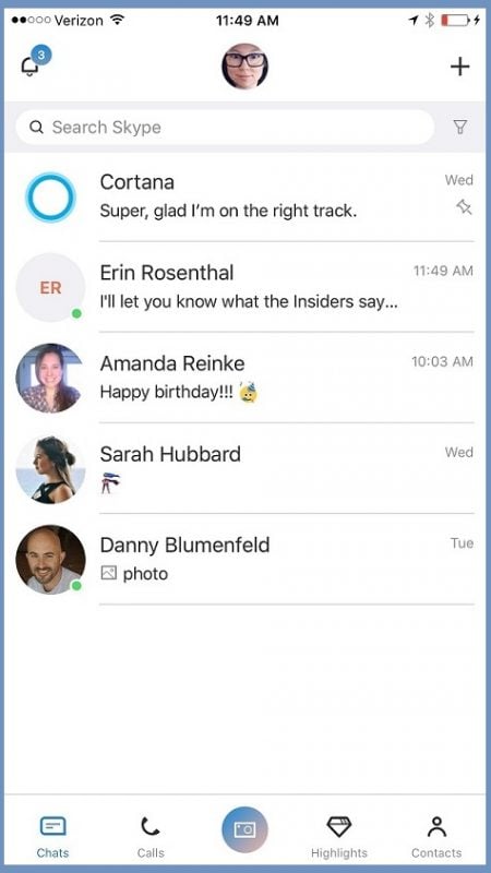 Microsoft annuncia un nuovo update per interfaccia di Skype