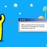 AOL Instant Messenger cesserà di esistere dal 15 dicembre!