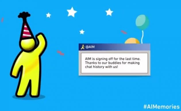 AOL Instant Messenger cesserà di esistere dal 15 dicembre!