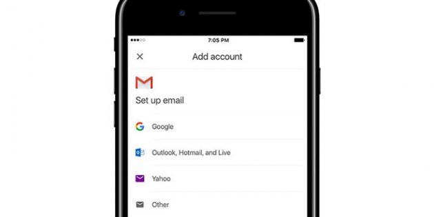 Gmail per iOS permetterà di aggiungere account di posta elettronica di terze parti