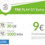 Arriva la PLAY GT7 Extra di H3G: 1.000 minuti e 30 GIGA con soglie settimanali