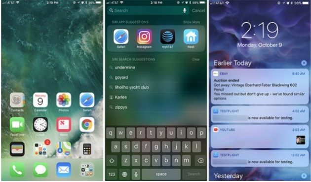 La beta 3 di iOS 11.1 ripristina l’accesso al Centro Notifiche tramite Reachability