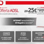 Vodafone ADSL, solo per oggi sconto per sempre e attivazione gratis su tutte le offerte