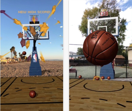 NBA AR App: realtà aumentata per l’app ufficiale della National Basketball Association