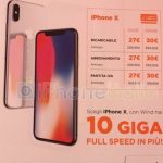 Svelati i prezzi dell’iPhone X con Wind