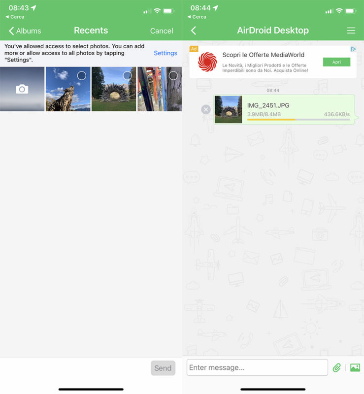 airdroid iphone app ios