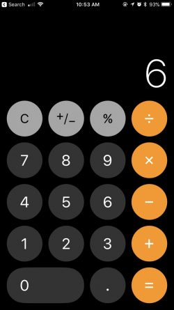 iOS 11.2 corregge il bug della calcolatrice