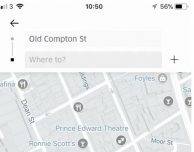 L’app Uber si aggiorna con le destinazioni multiple