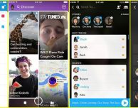 Ecco la nuova interfaccia di Snapchat