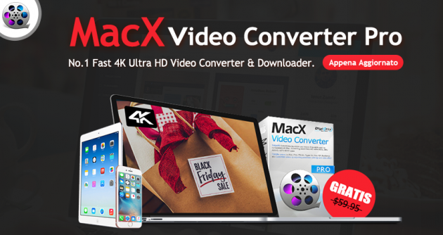 MacX Video Converter Pro: il convertitore supporto HEVC (H.265)