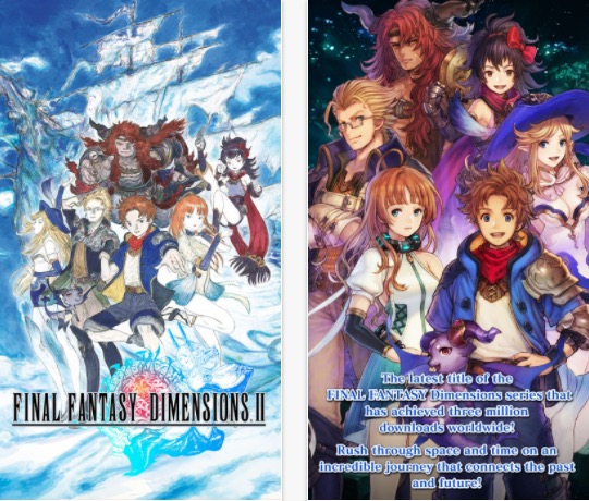 Final Fantasy Dimensions II: il nuovo gioco realizzato da Square Enix