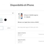 iPhone X, Apple ti consente di verificarne la disponibilità nei negozi