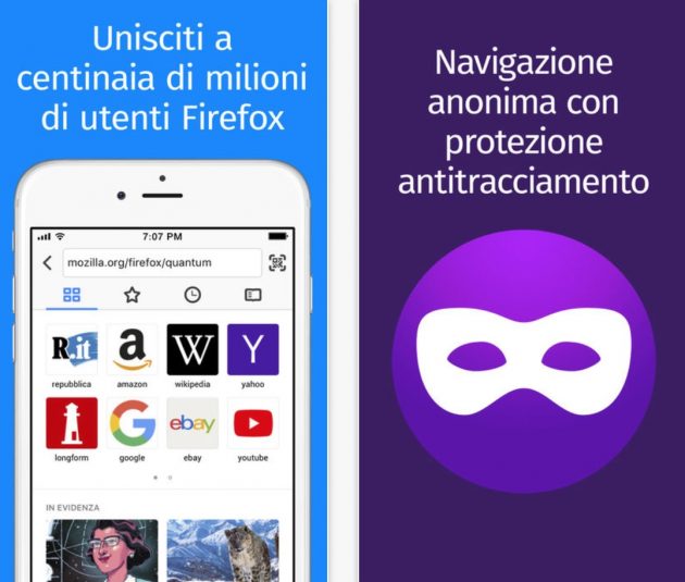 Mozilla aggiorna Firefox per iPhone