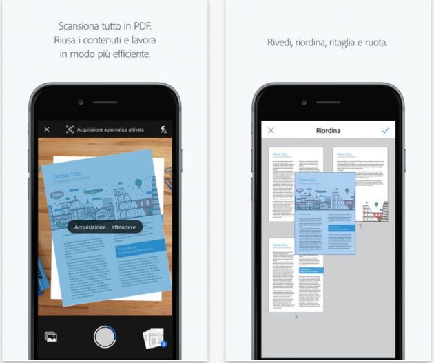 Adobe aggiorna l’app Scan per iPhone