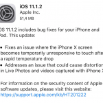 Apple rilascia iOS 11.1.2!