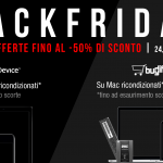 Sono iniziati i 4 giorni di BlackFridays TrenDevice e BuyDifferent: vi aspettano super offerte su iPhone, iPad e Mac Ricondizionati