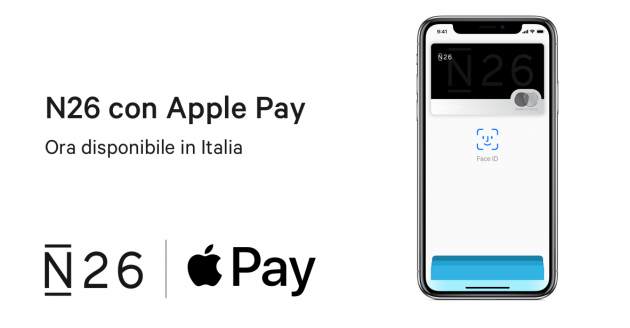 ExpendiaSmart e N26 supportano Apple Pay in Italia