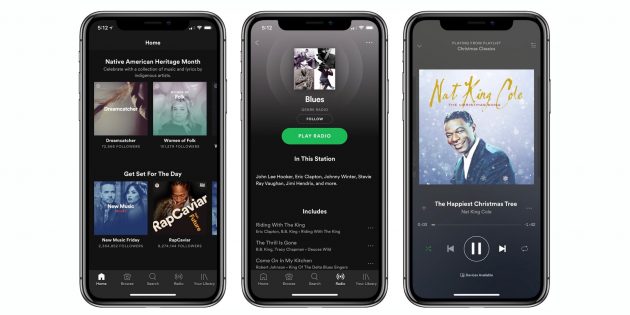 L’app Spotify è ottimizzata per iPhone X