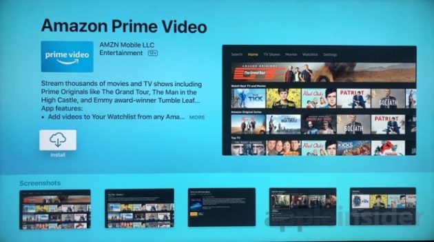 Amazon Prime Video per Apple TV si aggiorna con il supporto all’audio 5.1