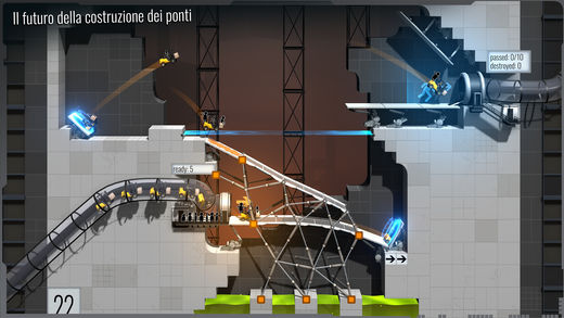 Bridge Constructor Portal disponibile su AppStore