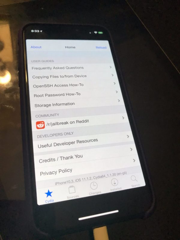 Saurik porterà Cydia su iOS 11