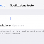 CloudKit supporta anche la sostituzione del testo, che ora funziona perfettamente