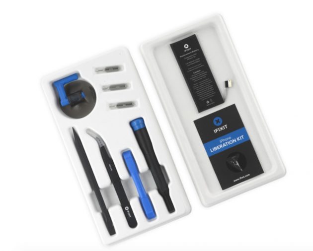 Anche iFixit abbassa il prezzo del kit per la sostituzione della batteria su iPhone