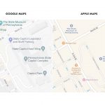 Mappe e dettagli, un confronto tra Apple e Google