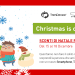 Sconti di Natale fino al -50% su TrenDevice e BuyDifferent. Quest’anno non fate il solito regalo: scegliete uno Smartphone, Tablet o Mac!