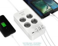 Multipresa filtrata anti-fulmini della Dodocool in offerta con codice sconto!