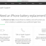 Gli utenti Apple in Canada possono prenotare una batteria per i loro iPhone