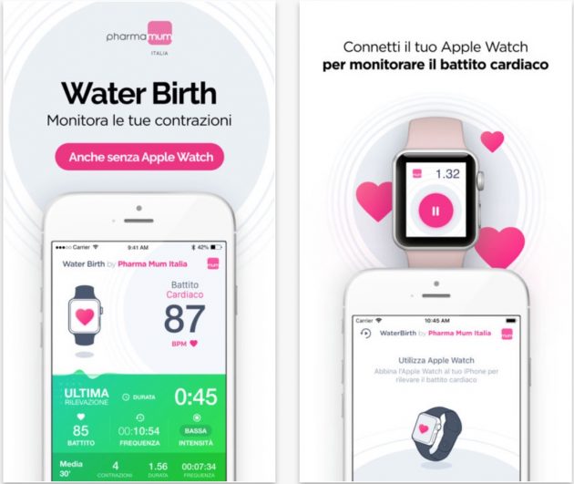 WaterBirth, l’app italiana dedicata al parto in acqua