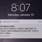 Missile balistico in arrivo, il falso allarme che ha fatto tremare gli utenti iPhone nelle Hawaii!