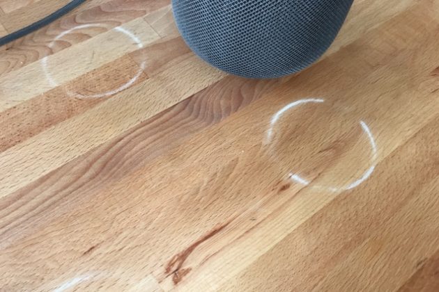 HomePod, il problema degli anelli bianchi sul legno può essere risolto facilmente da Apple