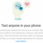 Facebook accede ai dati di SMS e chiamate?