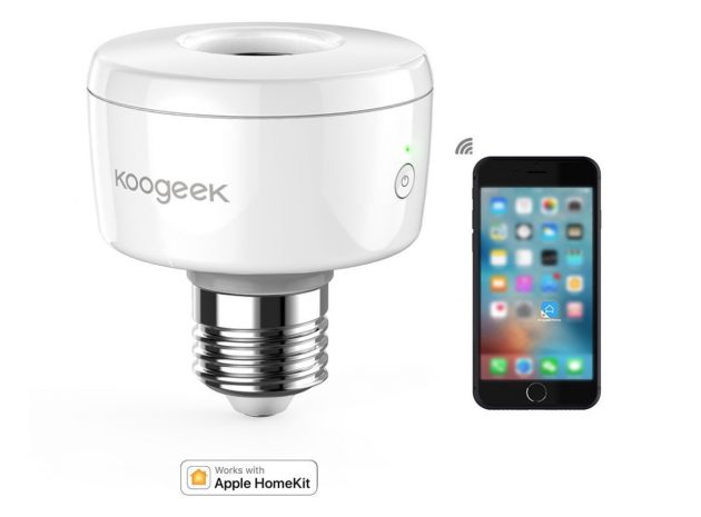 In offerta Koogeek Smart Socket, la soluzione per avere HomeKit su tutte le lampadine