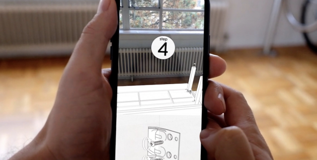 Montare un mobile IKEA in realtà aumentata? Ecco un nuovo concept